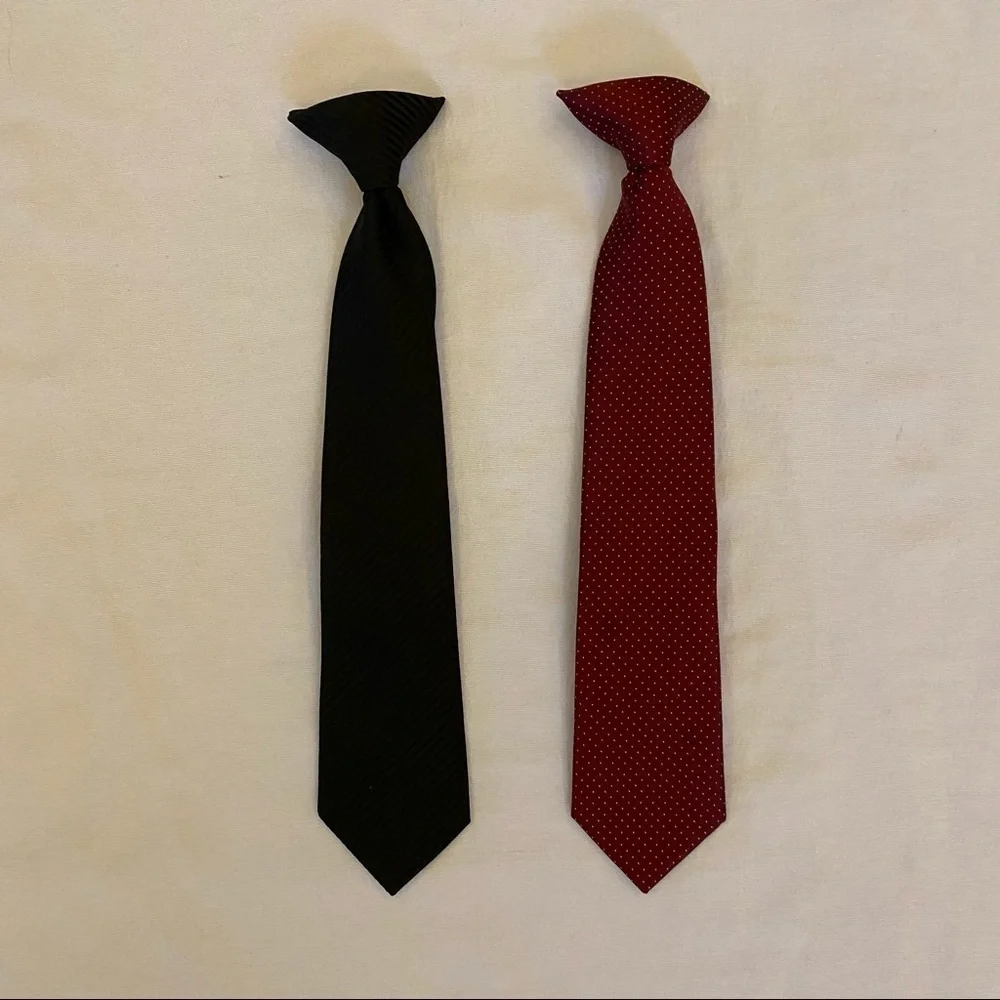 Lot of 2 Boys CHEROKEE Ties Size M(8/10)